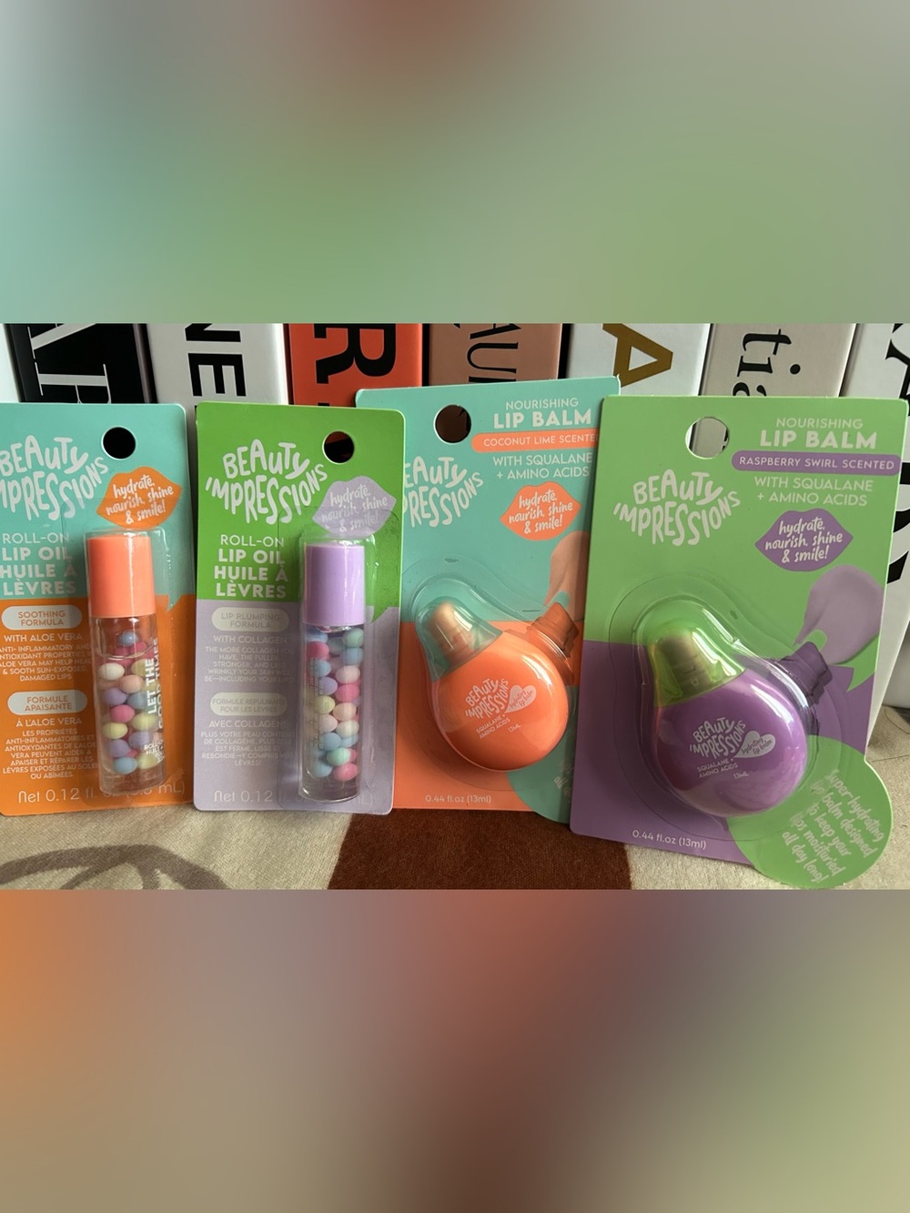 💜 NEW 💜 Bundle Of 2 Lip Balms & 2 Lip Oils 💜 - Picture 2 of 4